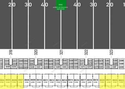 Map - Suite - East - GOLD - 14 seaters