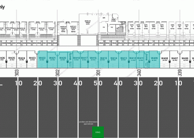 Map - Suite - West - DIAMOND - 20 Seater