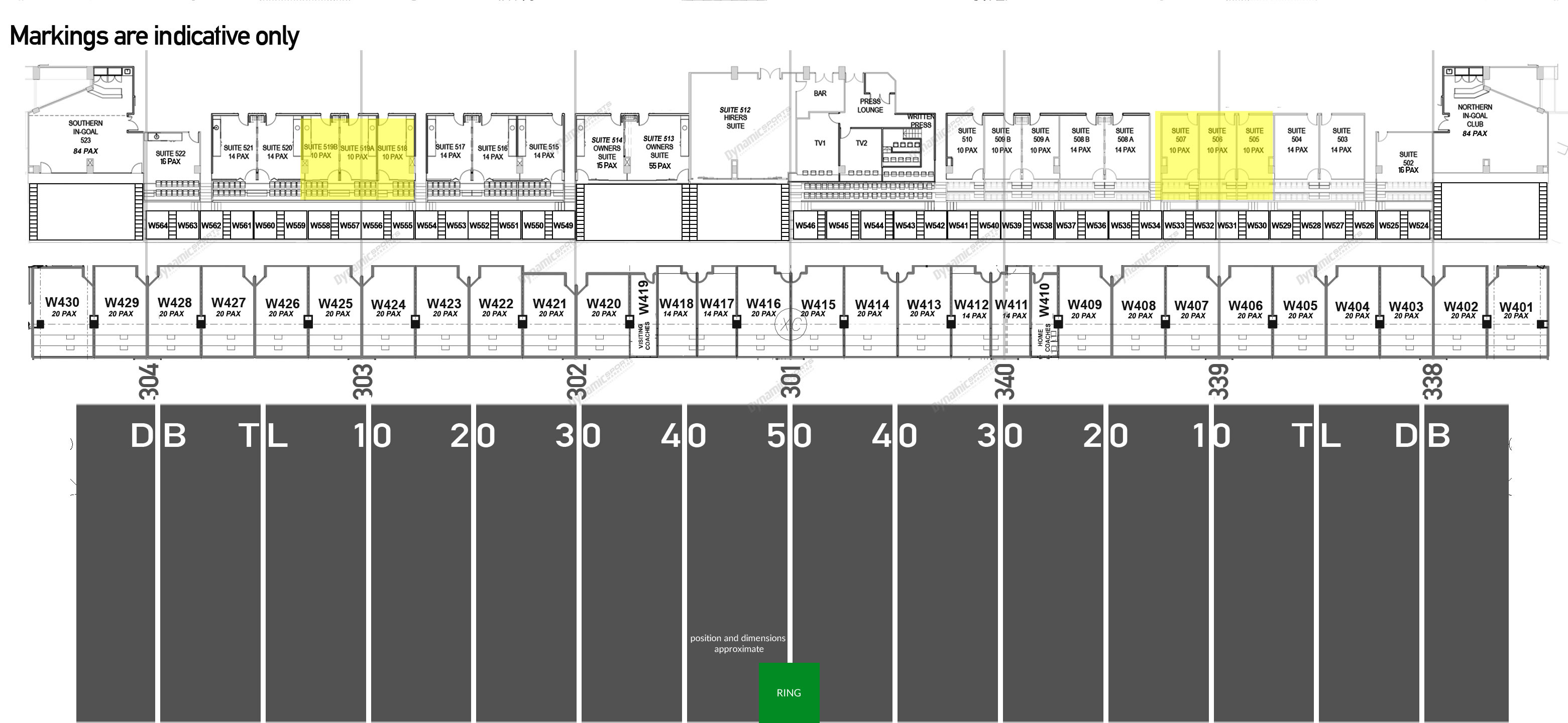 Seating Map