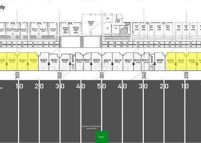 Map - Suite - West - GOLD - 20 Seater